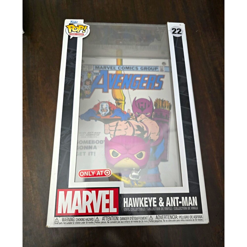 Funko Pop! Comic Covers Marvel #22 Hawkeye & Ant-Man Target Exclusive